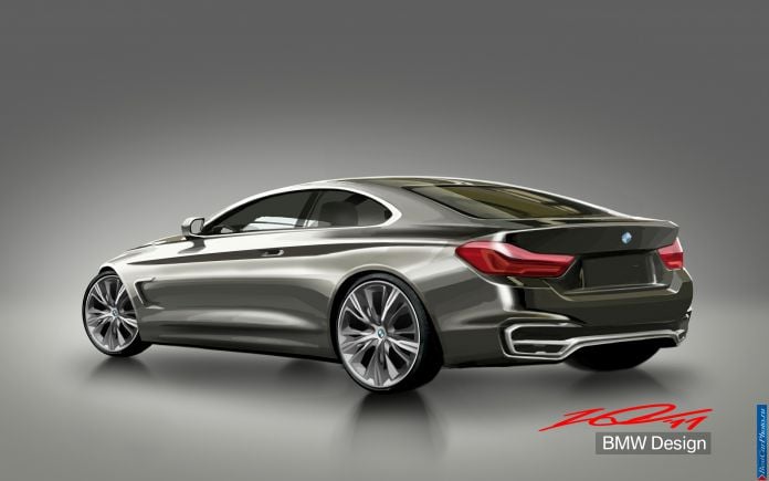 2012 BMW 4-series Coupe Concept - фотография 46 из 50