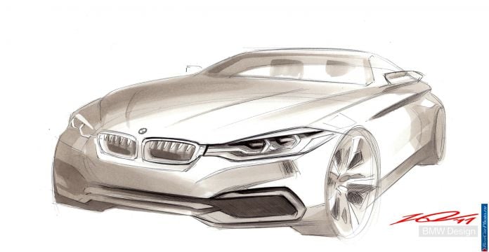 2012 BMW 4-series Coupe Concept - фотография 47 из 50