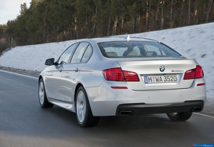 2012 BMW 5-series M550d xDrive Sedan - фотография 10 из 116