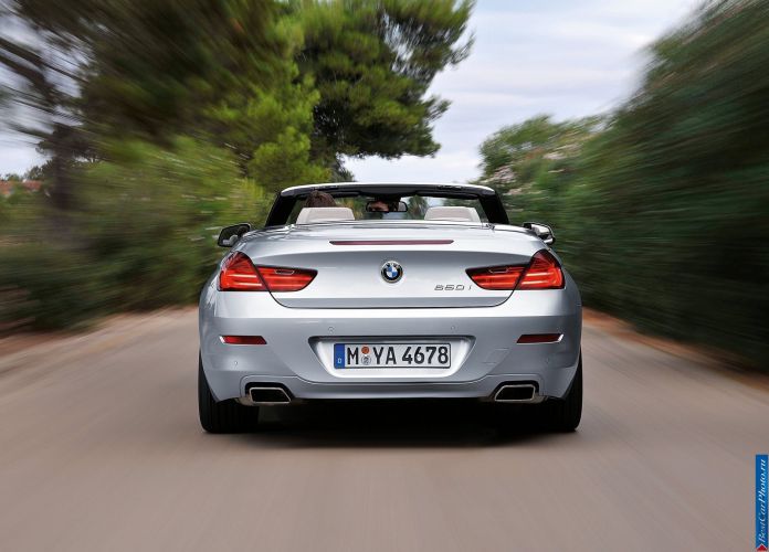 2012 BMW 650i Convertible - фотография 54 из 109