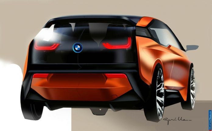 2012 BMW i3 Coupe Concept - фотография 22 из 39