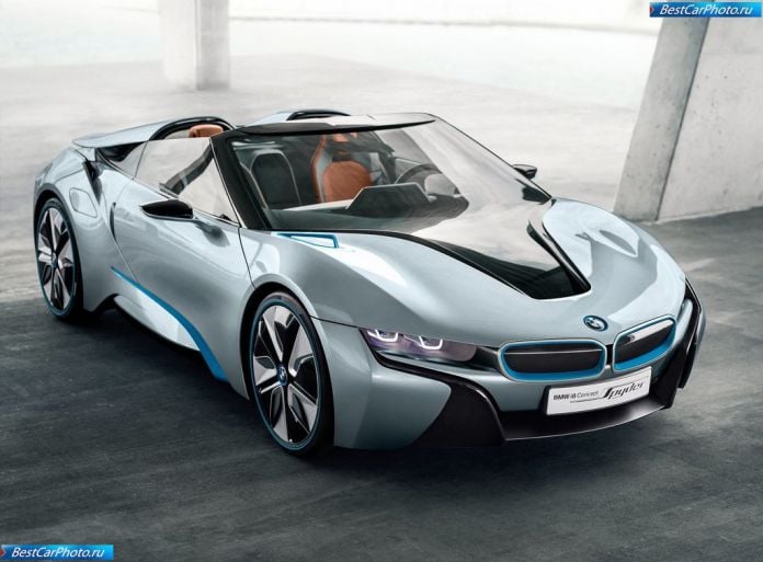 2013 BMW i8 Spyder Concept - фотография 1 из 44 2013 BMW i8 Spyder Concept - фотография 1 из 44