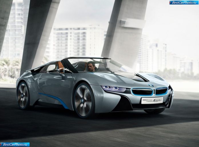 2013 BMW i8 Spyder Concept - фотография 2 из 44