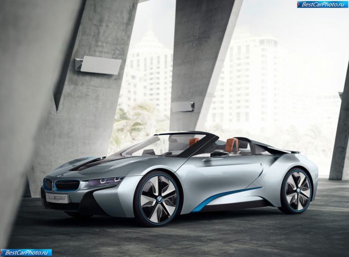 2013 BMW i8 Spyder Concept - фотография 4 из 44 2013 BMW i8 Spyder Concept - фотография 4 из 44