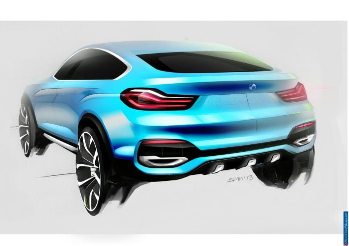 2013 BMW X4 Concept - фотография 9 из 11