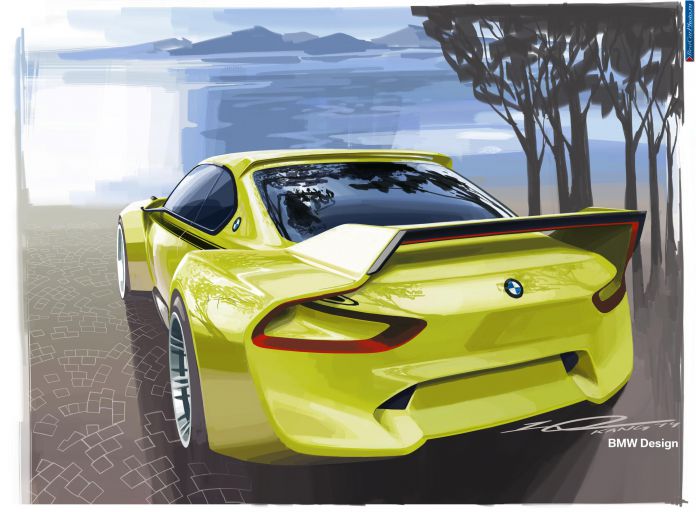 2015 BMW 3 CSL Hommage Concept - фотография 3 из 10