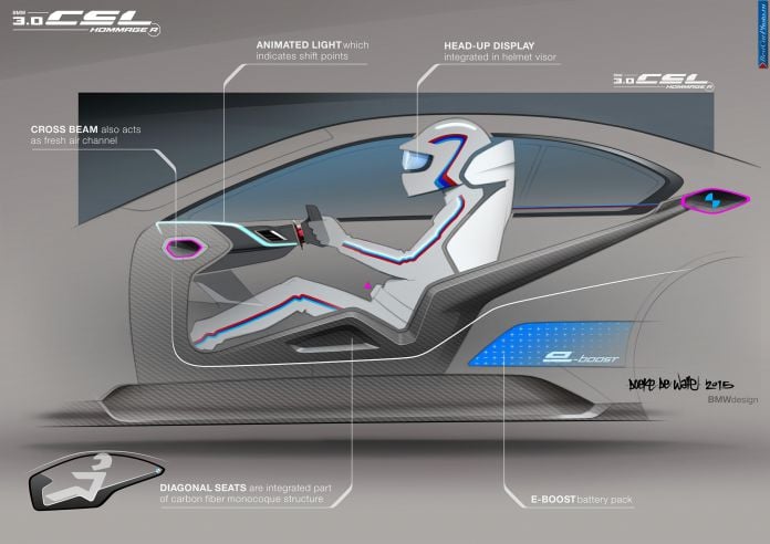 2015 BMW 3.0 CSL Hommage R Concept - фотография 47 из 57 2015 BMW 3.0 CSL Hommage R Concept - фотография 47 из 57