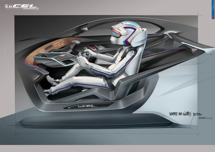 2015 BMW 3.0 CSL Hommage R Concept - фотография 48 из 57