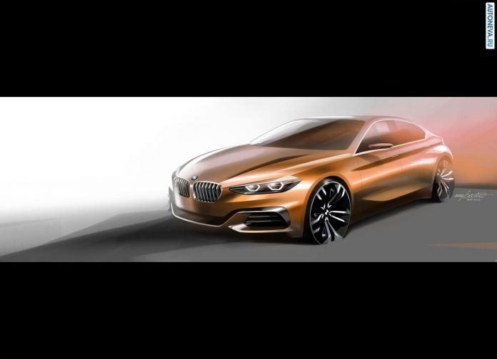 2015 BMW Compact Sedan Concept - фотография 17 из 23