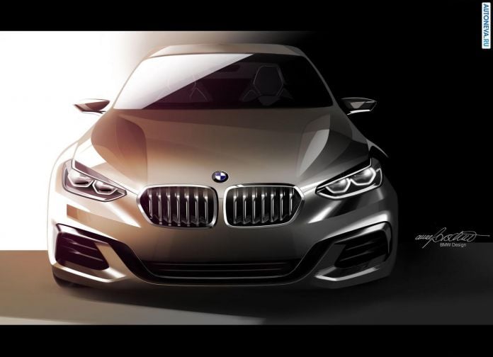 2015 BMW Compact Sedan Concept - фотография 20 из 23