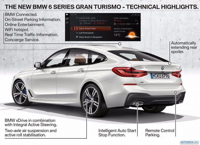 2018 BMW 6-series Gran Turismo - фотография 128 из 146