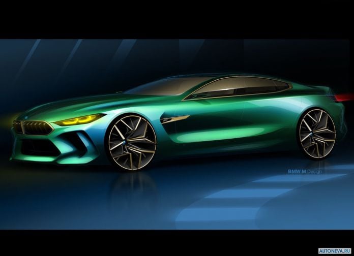 2018 BMW M8 Gran Coupe Concept - фотография 17 из 22