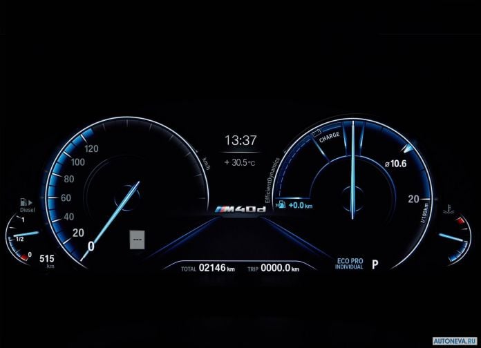 2019 BMW X4 M40d - фотография 137 из 206