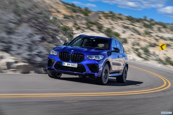 2020 BMW X5 M Competition - фотография 3 из 40