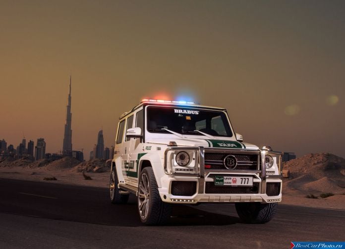 2013 Brabus B63S-700 Widestar Dubai Police - фотография 1 из 26