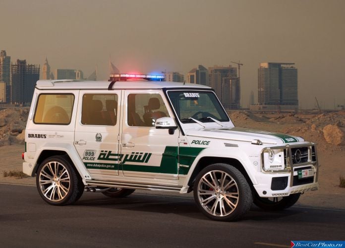 2013 Brabus B63S-700 Widestar Dubai Police - фотография 3 из 26