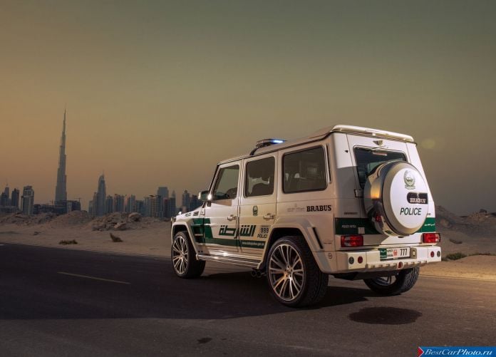 2013 Brabus B63S-700 Widestar Dubai Police - фотография 4 из 26