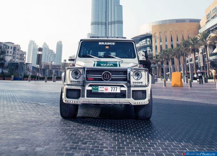 2013 Brabus B63S-700 Widestar Dubai Police - фотография 6 из 26