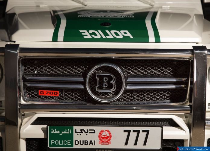 2013 Brabus B63S-700 Widestar Dubai Police - фотография 12 из 26