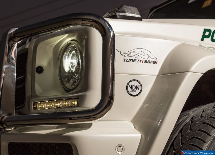 2013 Brabus B63S-700 Widestar Dubai Police - фотография 15 из 26