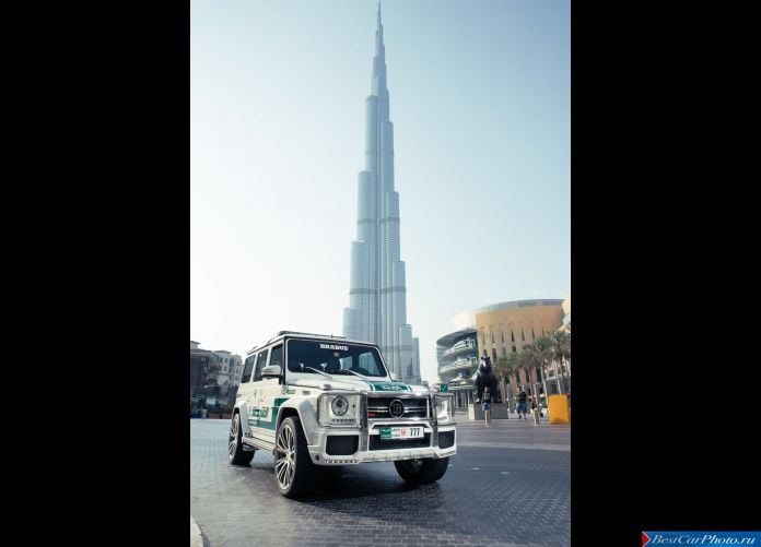 2013 Brabus B63S-700 Widestar Dubai Police - фотография 23 из 26