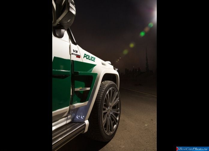 2013 Brabus B63S-700 Widestar Dubai Police - фотография 24 из 26