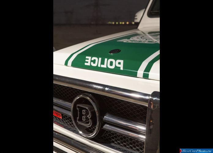 2013 Brabus B63S-700 Widestar Dubai Police - фотография 25 из 26
