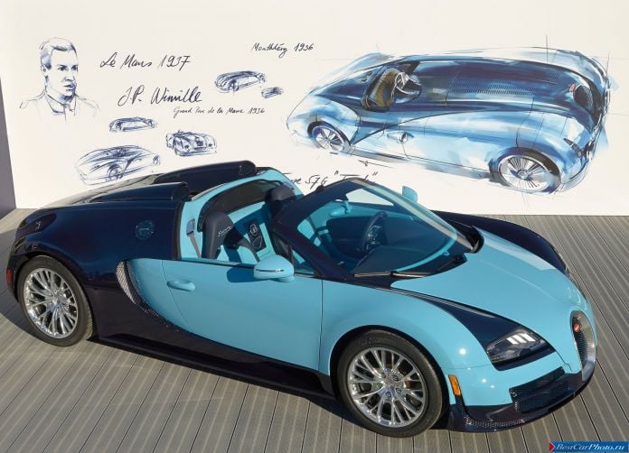 2013 Bugatti Veyron Jean Pierre Wimille - фотография 4 из 35