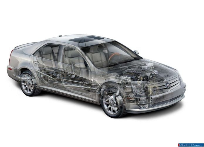 2005 Cadillac STS - фотография 26 из 30
