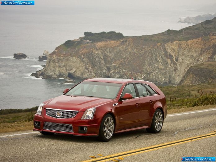 2011 Cadillac Cts-v Sport Wagon - фотография 3 из 29