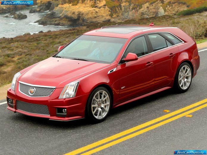 2011 Cadillac Cts-v Sport Wagon - фотография 5 из 29