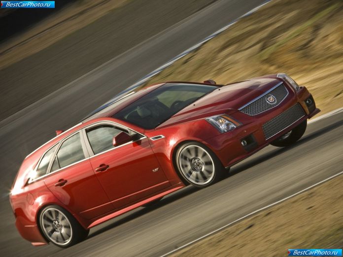 2011 Cadillac Cts-v Sport Wagon - фотография 6 из 29