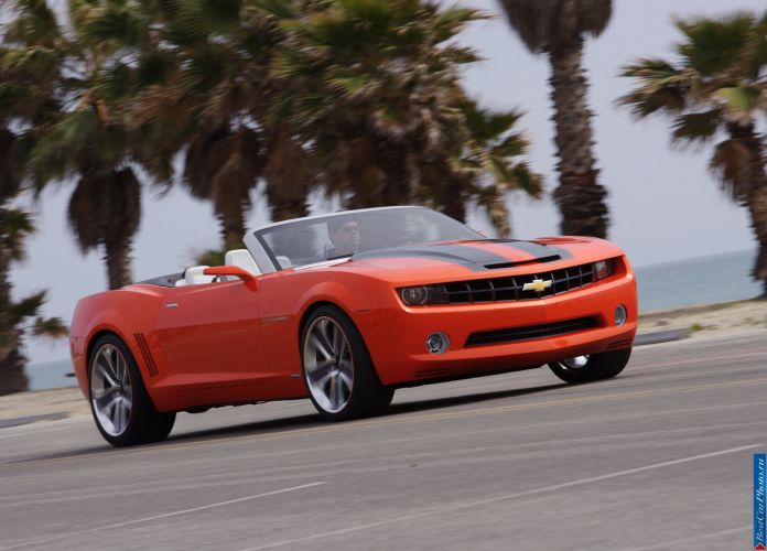 2007 Chevrolet Camaro Convertible Concept - фотография 4 из 78