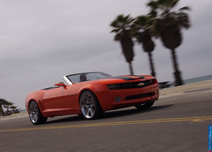 2007 Chevrolet Camaro Convertible Concept - фотография 12 из 78