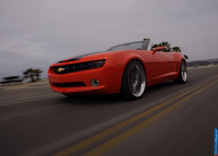 2007 Chevrolet Camaro Convertible Concept - фотография 23 из 78