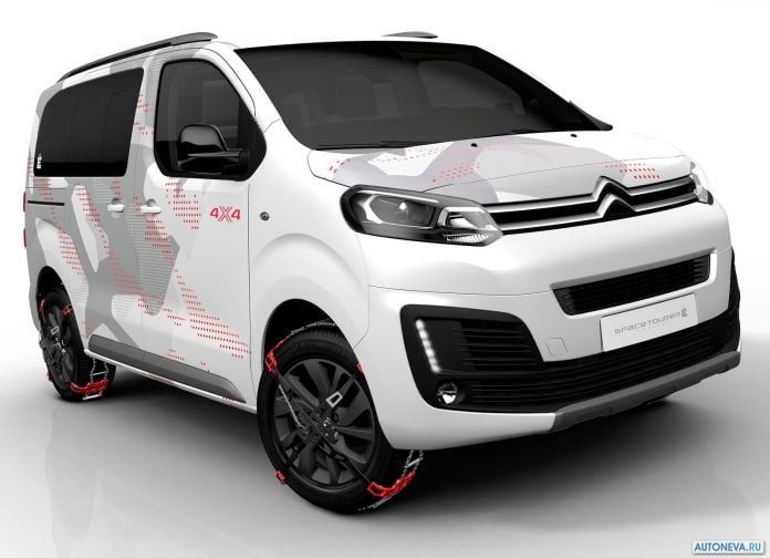2017 Citroen Spacetourer 4x4 E Concept - фотография 2 из 16 2017 Citroen Spacetourer 4x4 E Concept - фотография 2 из 16