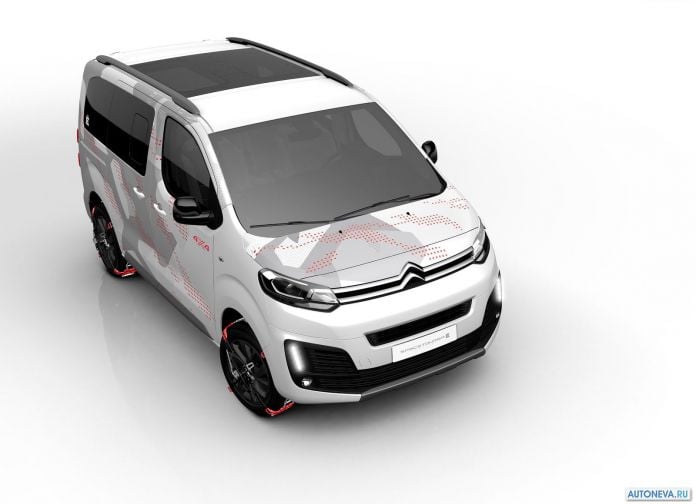 2017 Citroen Spacetourer 4x4 E Concept - фотография 3 из 16 2017 Citroen Spacetourer 4x4 E Concept - фотография 3 из 16