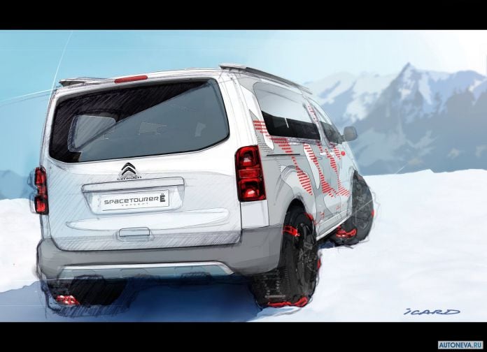 2017 Citroen Spacetourer 4x4 E Concept - фотография 16 из 16 2017 Citroen Spacetourer 4x4 E Concept - фотография 16 из 16