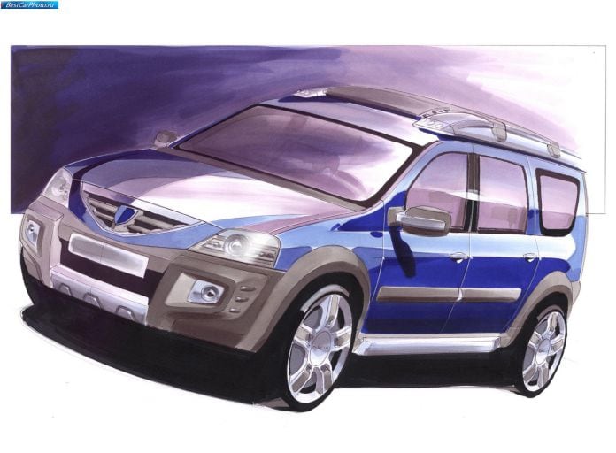 2006 Dacia Logan Steppe Concept - фотография 31 из 35