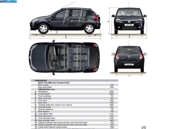 2009 Dacia Sandero - фотография 35 из 35 2009 Dacia Sandero - фотография 35 из 35