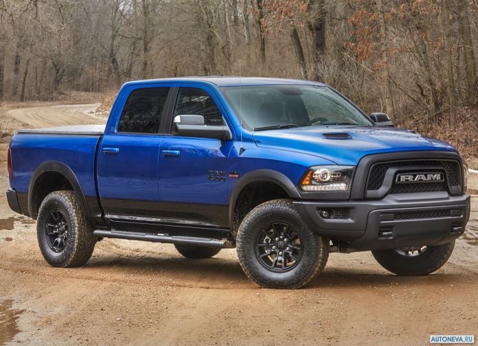 2017 Dodge Ram 1500 Rebel Blue Streak - фотография 2 из 11