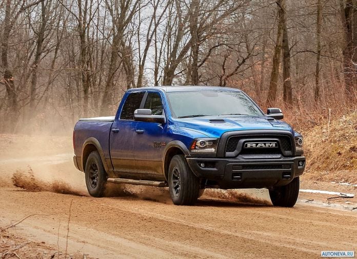 2017 Dodge Ram 1500 Rebel Blue Streak - фотография 3 из 11