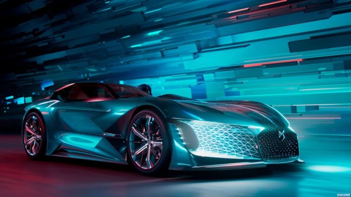 2018 DS X E-tense Concept - фотография 3 из 11