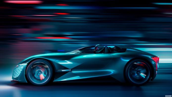 2018 DS X E-tense Concept - фотография 5 из 11