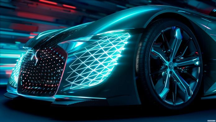 2018 DS X E-tense Concept - фотография 8 из 11