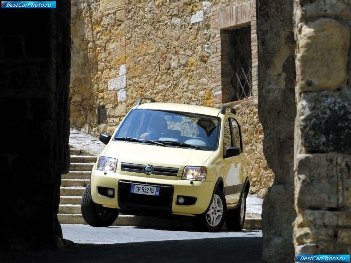 2004 Fiat Panda 4x4 - фотография 5 из 72