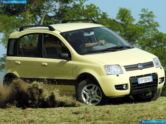 2004 Fiat Panda 4x4 - фотография 13 из 72