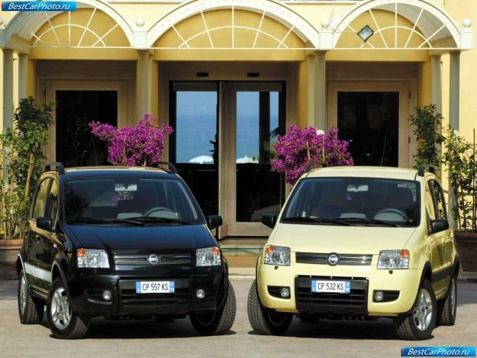 2004 Fiat Panda 4x4 - фотография 17 из 72