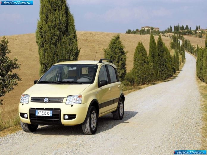 2004 Fiat Panda 4x4 - фотография 20 из 72