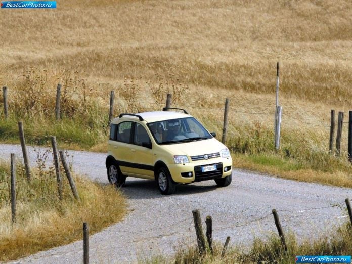 2004 Fiat Panda 4x4 - фотография 23 из 72